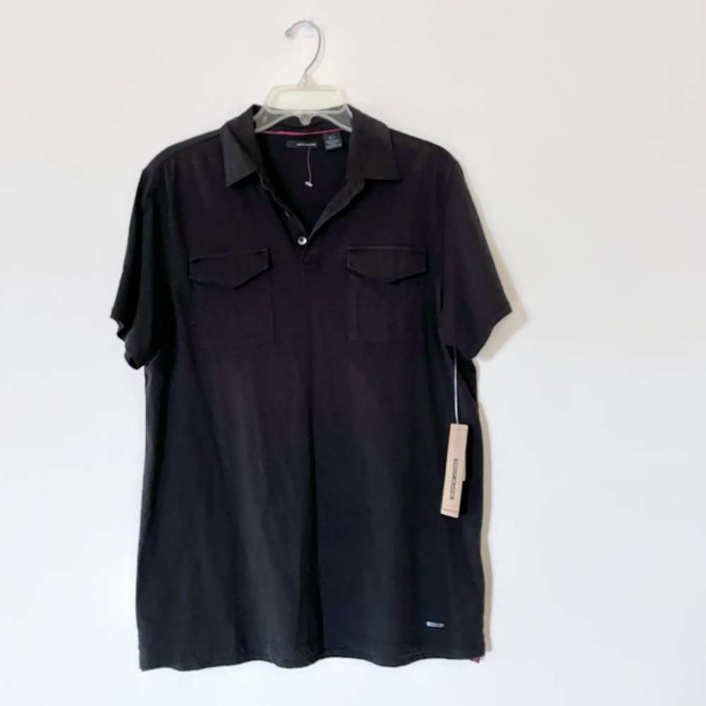 Short sleeve polo, Button top shirt